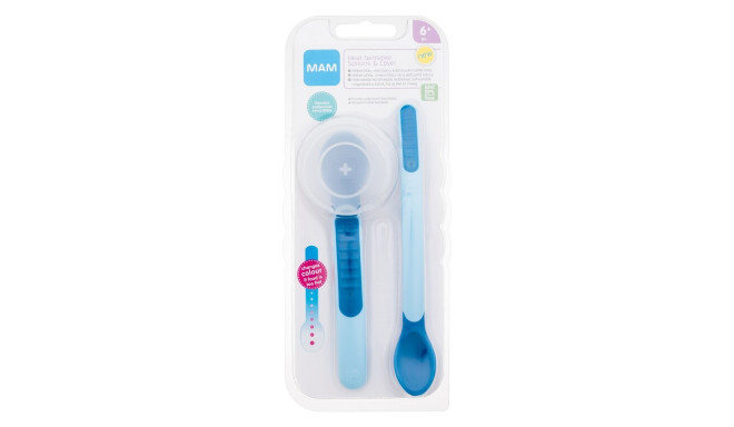 MAM Heat Sensitive Spoons & Cover (1ml)