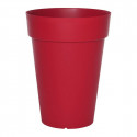 Plant pot Riviera 415356 Circular Red Plastic