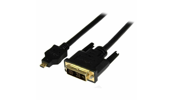 HDMI-DVI Kaabel Startech HDDDVIMM2M 2 m Must