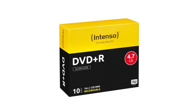 Intenso DVD+R 4.7 GB 16x 10 pc(s)
