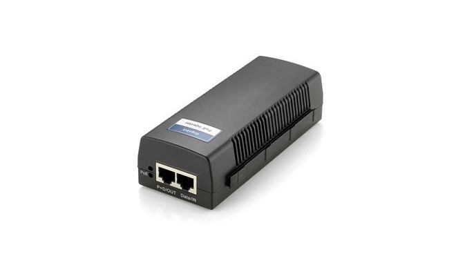 LevelOne Gigabit PoE Injector, 802.3at/af PoE, 30W