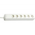 Brennenstuhl Eco-Line White 6 AC outlet(s) 1.5 m