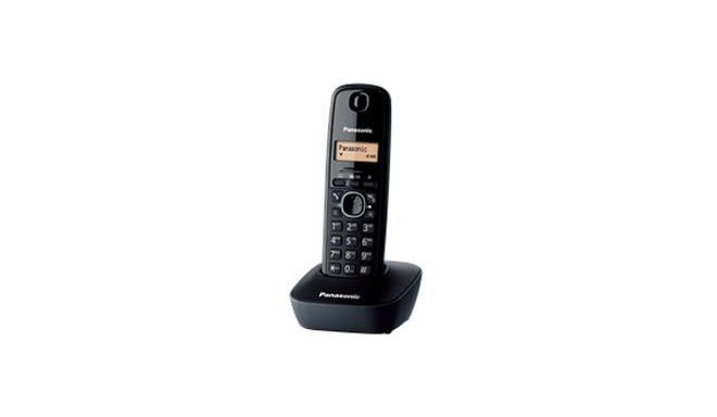Panasonic KX-TG1611 telephone DECT telephone Caller ID Black