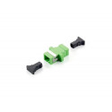 Equip SC APC Coupler, Single-mode simplex