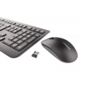 CHERRY DW 3000 keyboard Mouse included RF Wireless AZERTY French Black