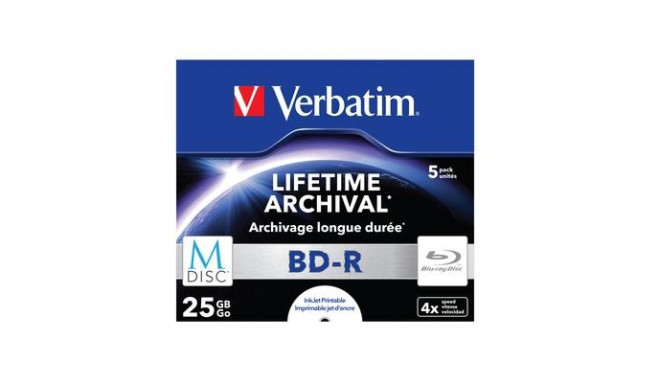 Verbatim M-Disc 4x BD-R 25 GB 5 pc(s)