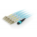 Equip MTP/MTP Trunk Fiber Optic Patch Cable, OM4, 20m