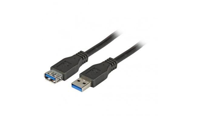 EFB Elektronik USB 3.0 A / A 3m USB cable USB 3.2 Gen 1 (3.1 Gen 1) USB A Black