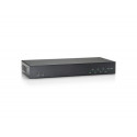 LevelOne HDMI over Cat.5 Transmitter, HDBaseT, 100m, 4 Channel Outputs, 802.3af PoE