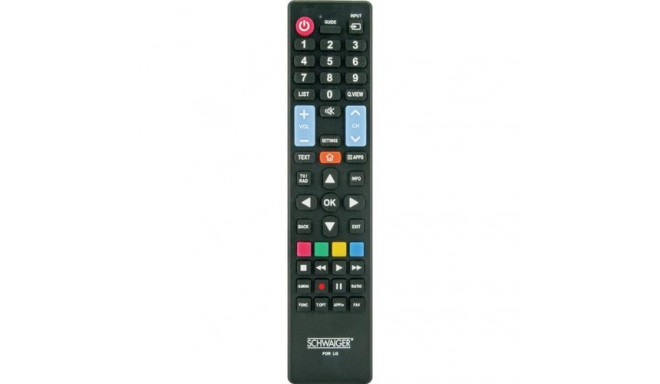 Schwaiger UFB100LG 533 remote control IR Wireless TV Press buttons