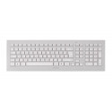 CHERRY DW 8000 keyboard Mouse included RF Wireless Swiss Silver, White