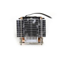 Inter-Tech A-24 Processor Cooler 6 cm Aluminium, Black