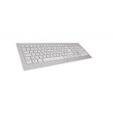 CHERRY DW 8000 keyboard Mouse included RF Wireless QWERTY US English Silver, White