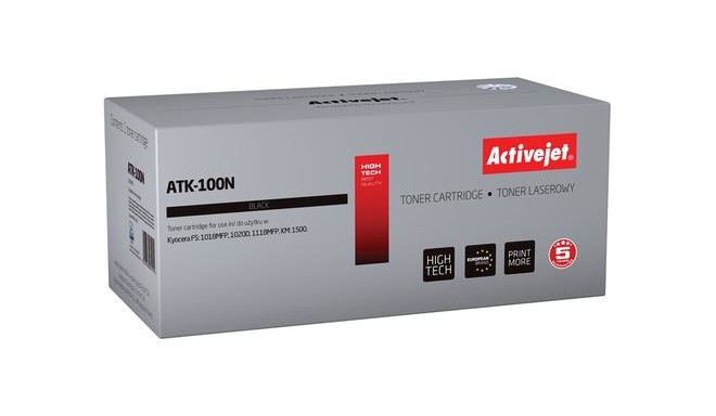 Activejet ATK-100N toner (replacement for Kyocera TK-100 / TK-18; Supreme; 7800 pages; black)