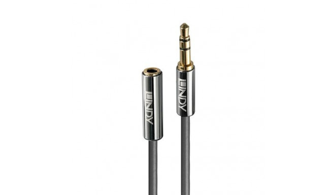 Lindy 5m 3.5mm Extension Audio Cable, Cromo Line