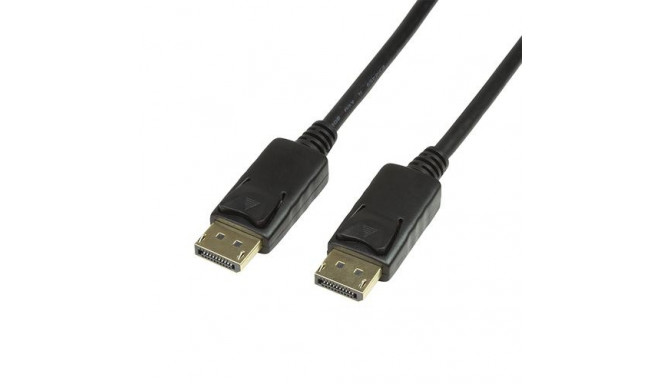 LogiLink CV0077 DisplayPort cable 10 m Black