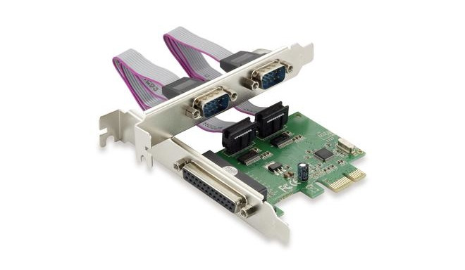 Conceptronic PCI Express Card 1-Port Parallel &amp; 2-Port Serial