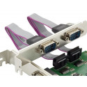 Conceptronic PCI Express Card 1-Port Parallel & 2-Port Serial