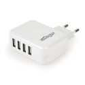 EnerGenie EG-U4AC-02 mobile device charger White Indoor