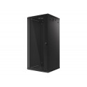 Lanberg WF01-6627-10B rack cabinet 27U Wall mounted rack Black