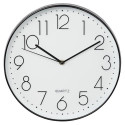 Hama Elegance Quartz wall clock Circle Black, White