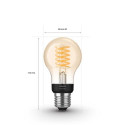 Philips Hue White 1-pack A60 E27 Filament Standard