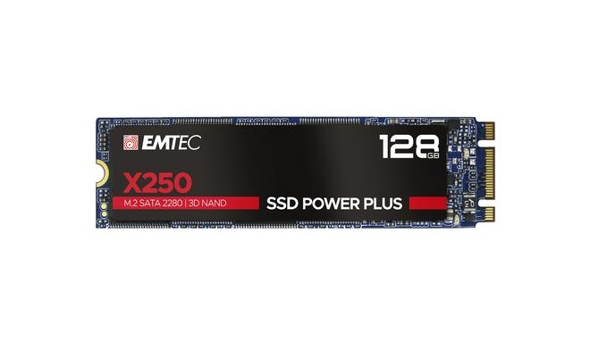 Emtec X250 M.2 128 GB Serial ATA III 3D NAND