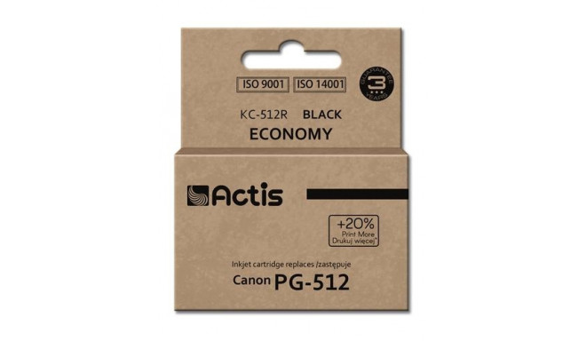 Actis KC-512R ink (replacement for Canon PG-512; Standard; 15 ml; black)