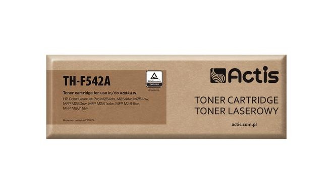 Actis TH-F542A toner (replacement for HP 203A CF542A; Standard; 1300 pages; yellow)