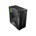 MSI MAG VAMPIRIC 010X Mid Tower Gaming Computer Case &#039;Black, 1x 120mm ARGB Fan, Mystic Light Sy