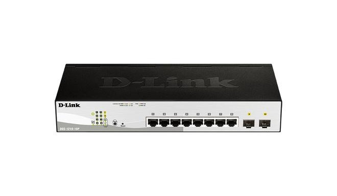 D-Link DGS-1210-10P network switch Managed L2 Gigabit Ethernet (10/100/1000) Power over Ethernet (Po