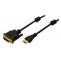 LogiLink HDMI&gt;DVI-D 5m Black