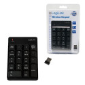 LogiLink ID0120 numeric keypad Notebook RF Wireless Black