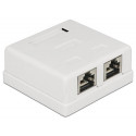 DeLOCK 86269 outlet box RJ-45 White