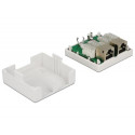 DeLOCK 86269 outlet box RJ-45 White