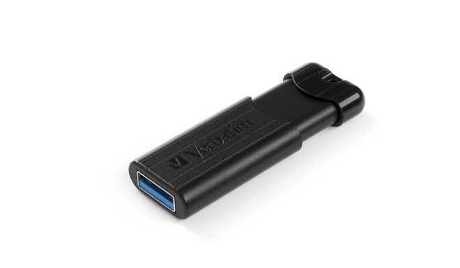 Verbatim PinStripe 3.0 - USB 3.0 Drive 128GB  - Black