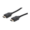 Manhattan HDMI Cable with Ethernet, 8K@60Hz (Ultra High Speed), 2m, Male to Male, Black, 4K@120Hz, U