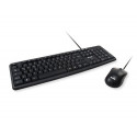 Equip 245200 keyboard Mouse included USB QWERTY German Black