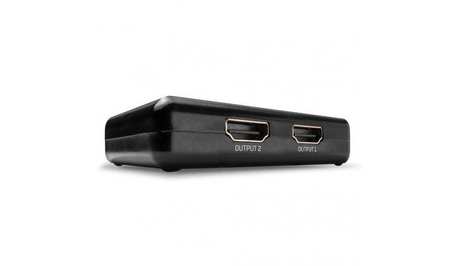 Lindy 2 Port HDMI 10.2G Splitter, Compact