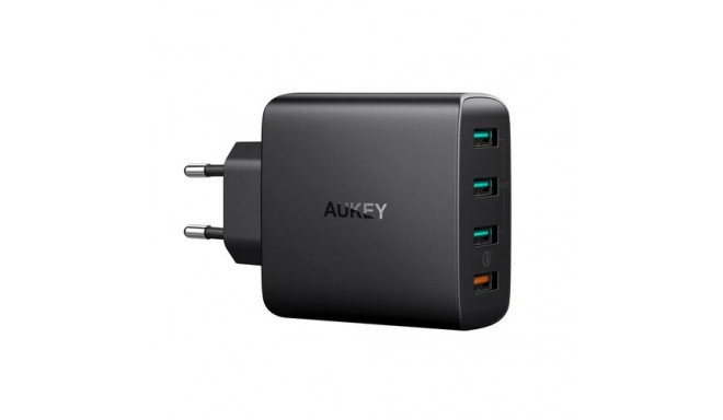 AUKEY PA-T18 mobile device charger Universal Black AC Indoor