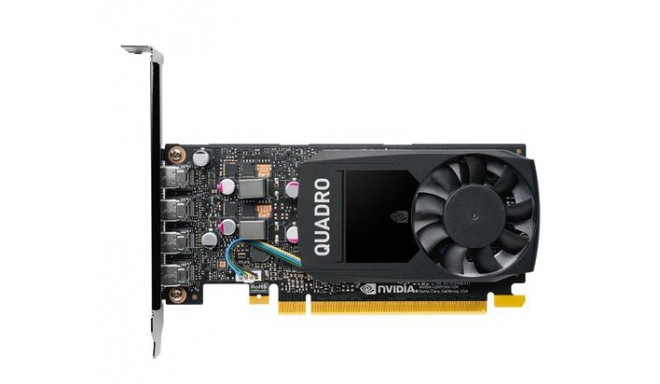 PNY VCQP1000V2-SB graphics card NVIDIA Quadro P1000 V2 4 GB GDDR5