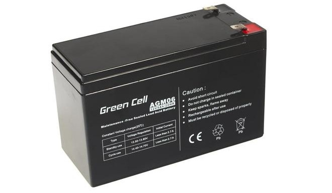 Green Cell AGM06 UPS battery Sealed Lead Acid (VRLA) 12 V 9 Ah