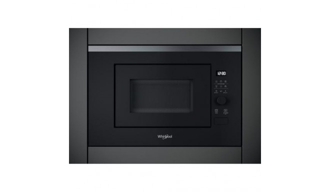 Whirlpool WMF201G Black, Stainless steel Grill microwave Built-in 20 L 800 W