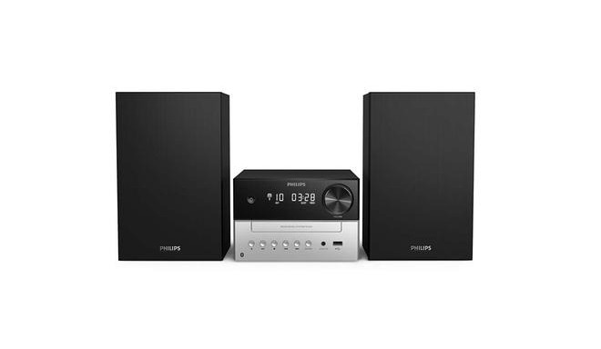 Philips TAM3205 Home audio micro system 18 W Black, Silver