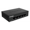 D-Link DGS-105GL/E network switch Unmanaged Gigabit Ethernet (10/100/1000) Black