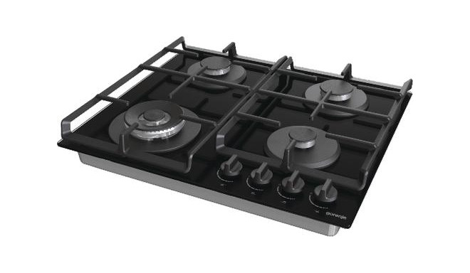 Gorenje GTW641EB hob Black Built-in 60 cm Gas 4 zone(s)