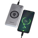 Intenso WPD10000 Lithium Polymer (LiPo) 10000 mAh Wireless charging Silver