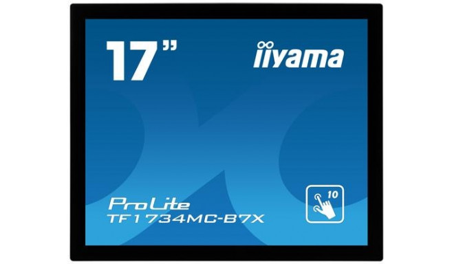 iiyama TF1734MC-B7X POS monitor 43.2 cm (17&quot;) 1280 x 1024 pixels SXGA Touchscreen