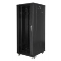 Lanberg FF01-6832-12B rack cabinet 32U Freestanding rack Black