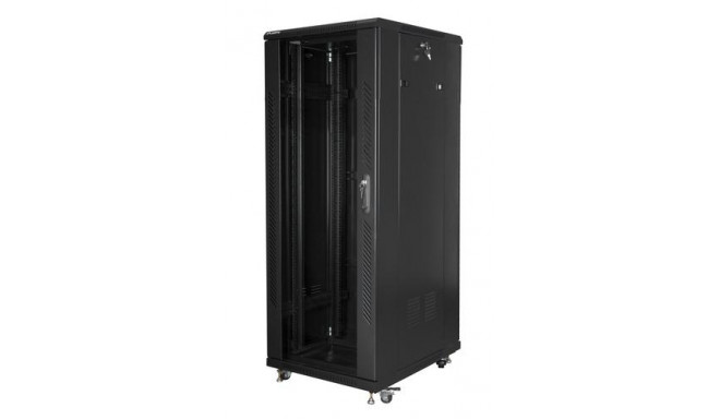 Lanberg FF01-6832-12B rack cabinet 32U Freestanding rack Black